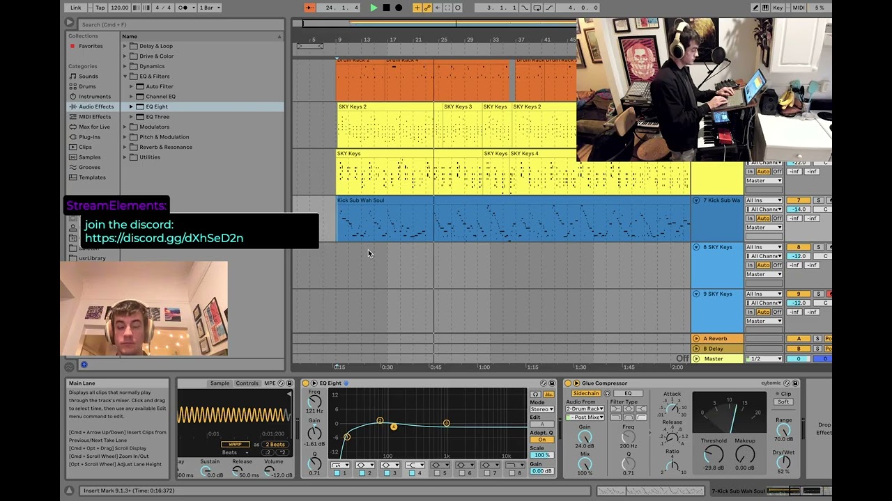 STREAM HIGHLIGHT (1/10/26) | ABLETON PRODUCTION | working on a slightly house-y beat
