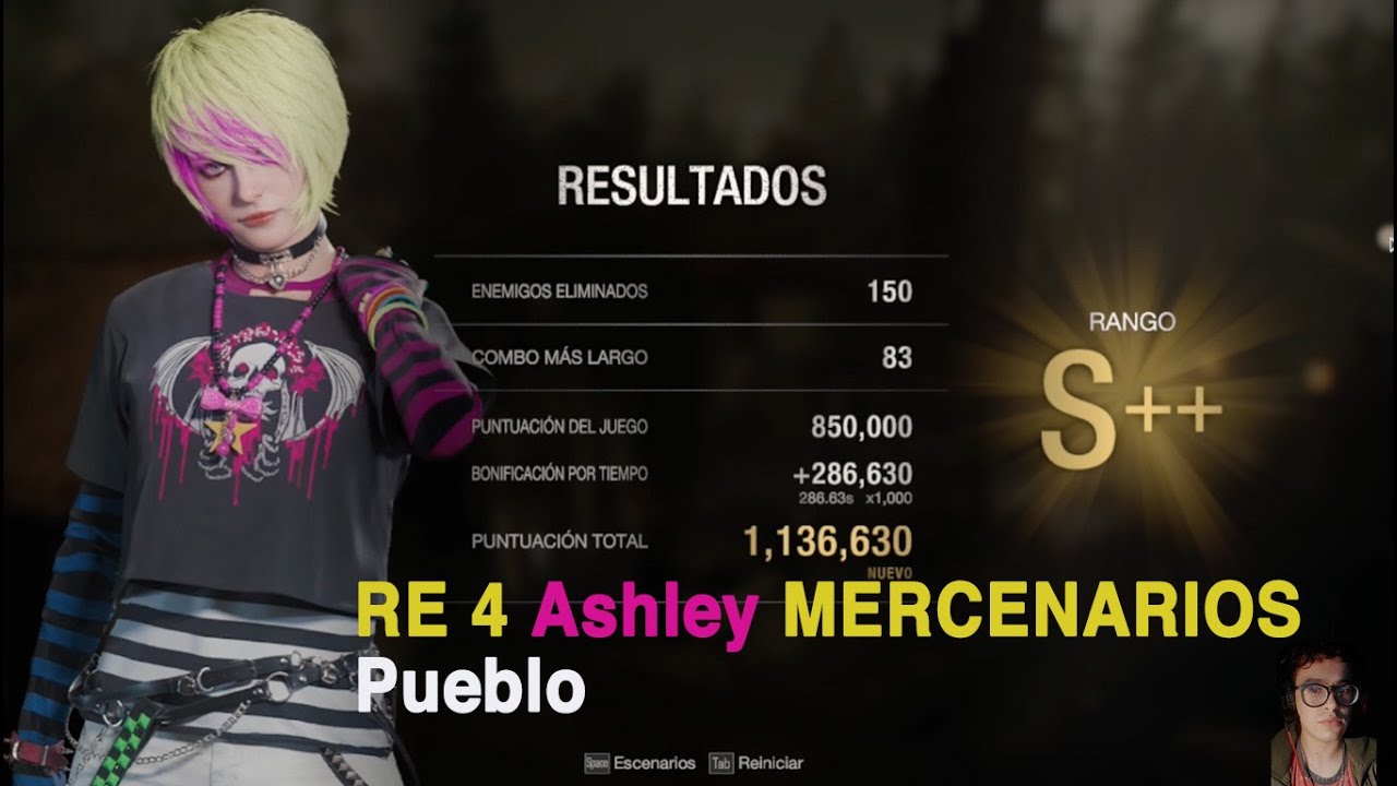 Resident evil 4 remake MERCENARIOS | ASHLEY (casual) | Pueblo