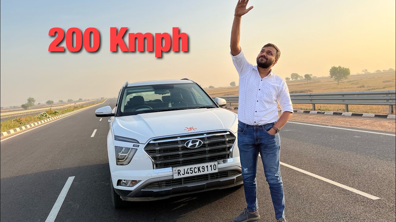 बस उड़ना बाकी था.. Hyundai Creta Top SPEED TEST