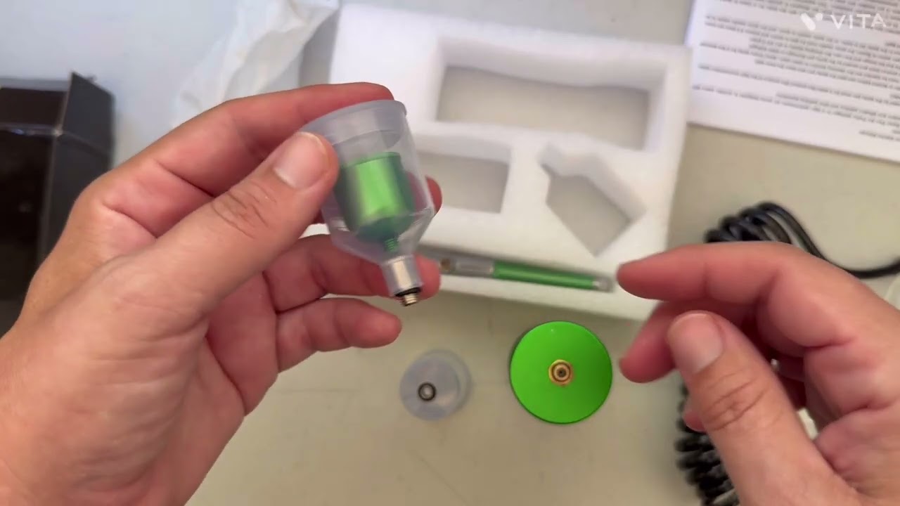 Unoboxing {Air brush kit wireless rechargeable} TIKTOK SHOP!