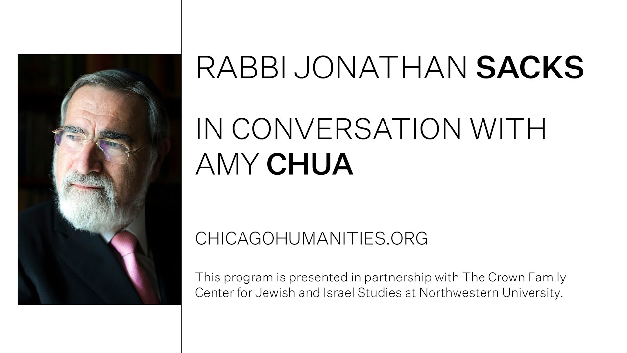 Rabbi Jonathan Sacks on Morality [CC]
