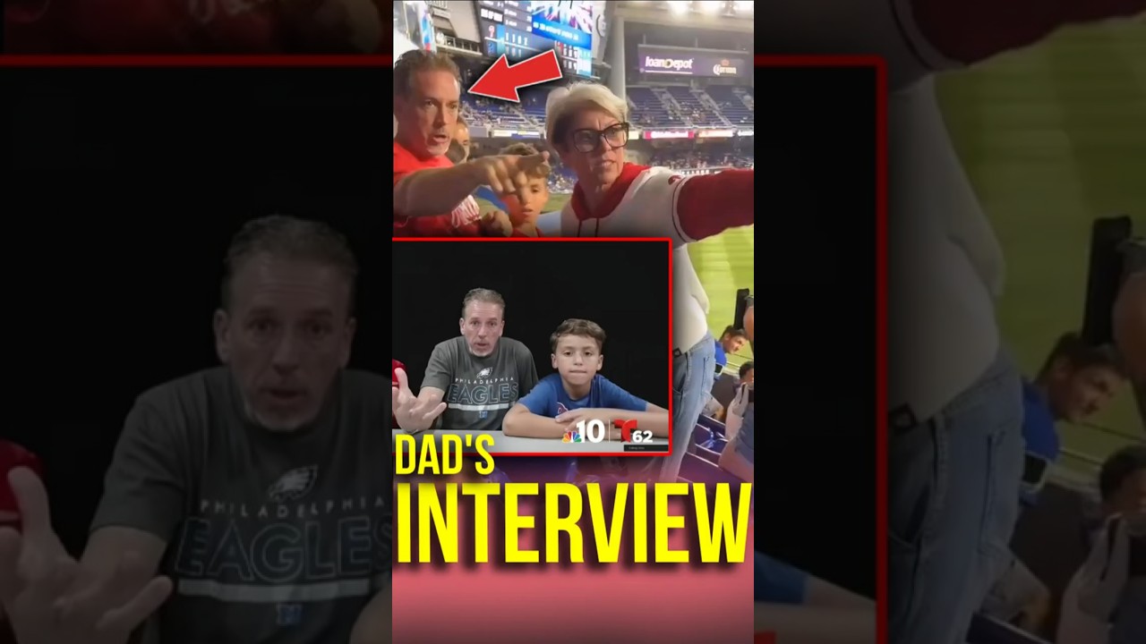 Dad Interview Reveals Truth Behind Phillies Karen Baseball Fight ⚾🔥