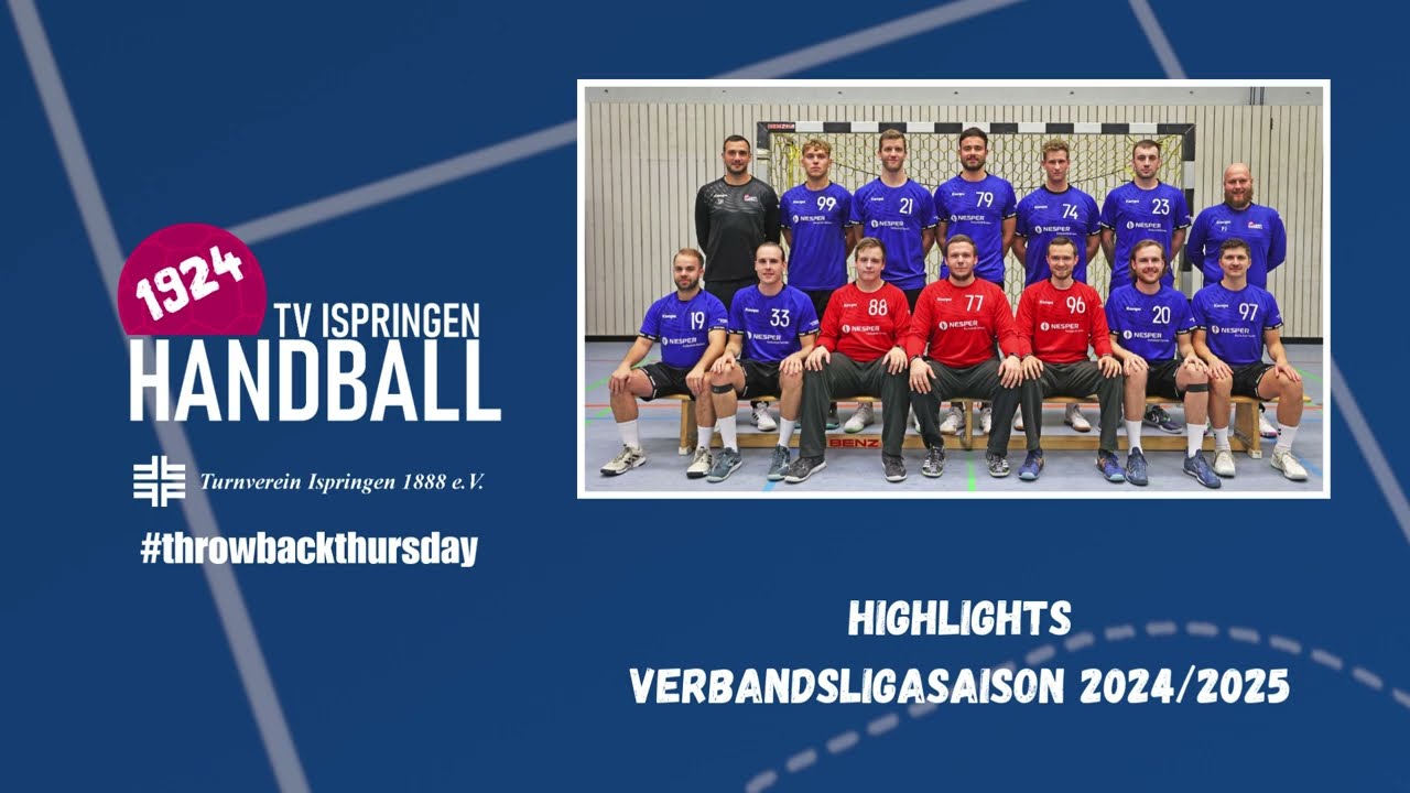Highlights TV Ispringen Handball Verbandsliga-Saison 2024/2025