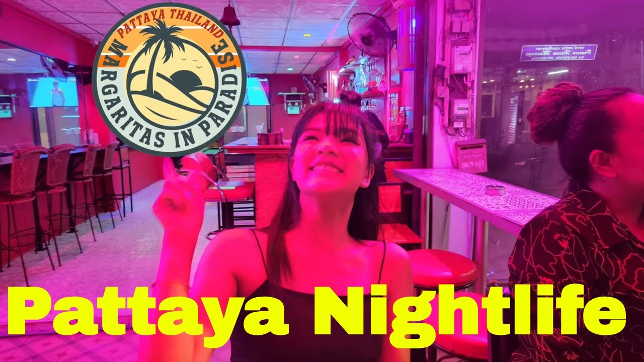 North Pattaya Nightlife in German Town, Walking Tour of on Naklua Soi 18