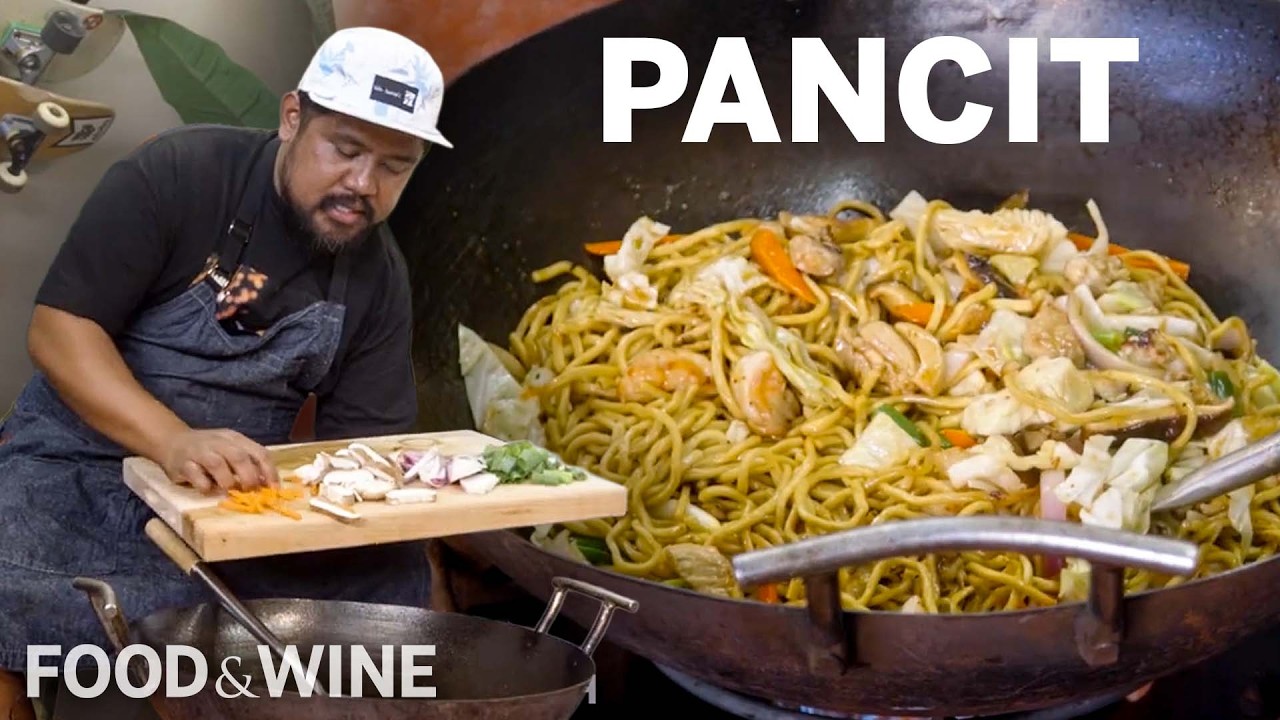 Sheldon Simeon’s Pancit Filipino Noodle Dish Will Be The Star of Your Next Cookout | Chefs At Home