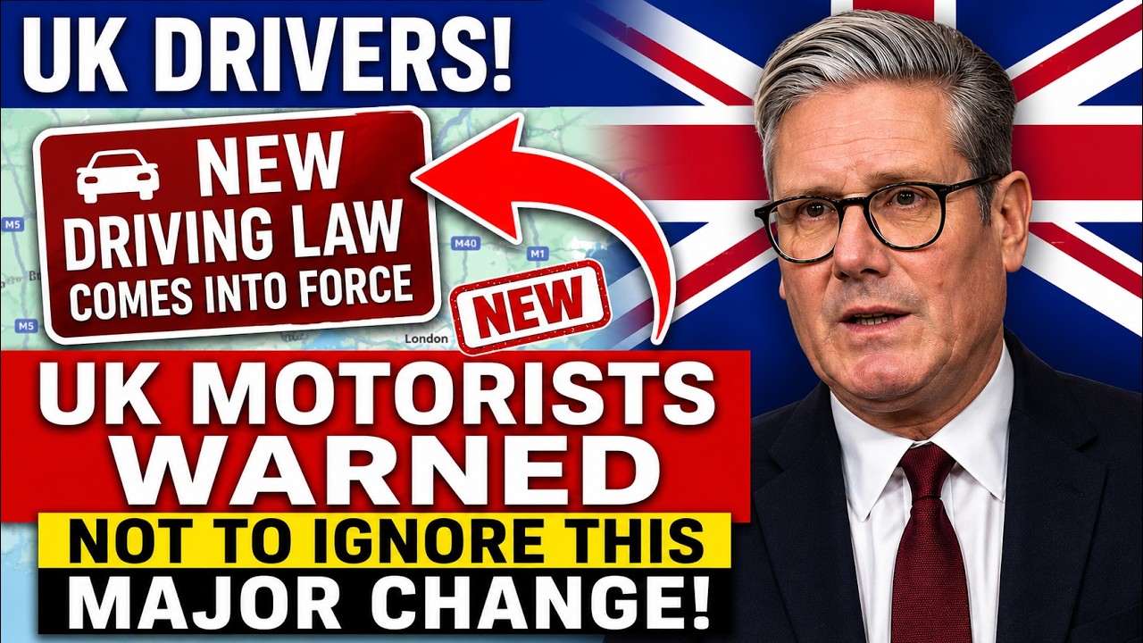 New Driving Law Comes Into Force NOW &mdash; UK Motorists Warned Not to Ignore This Major Change!