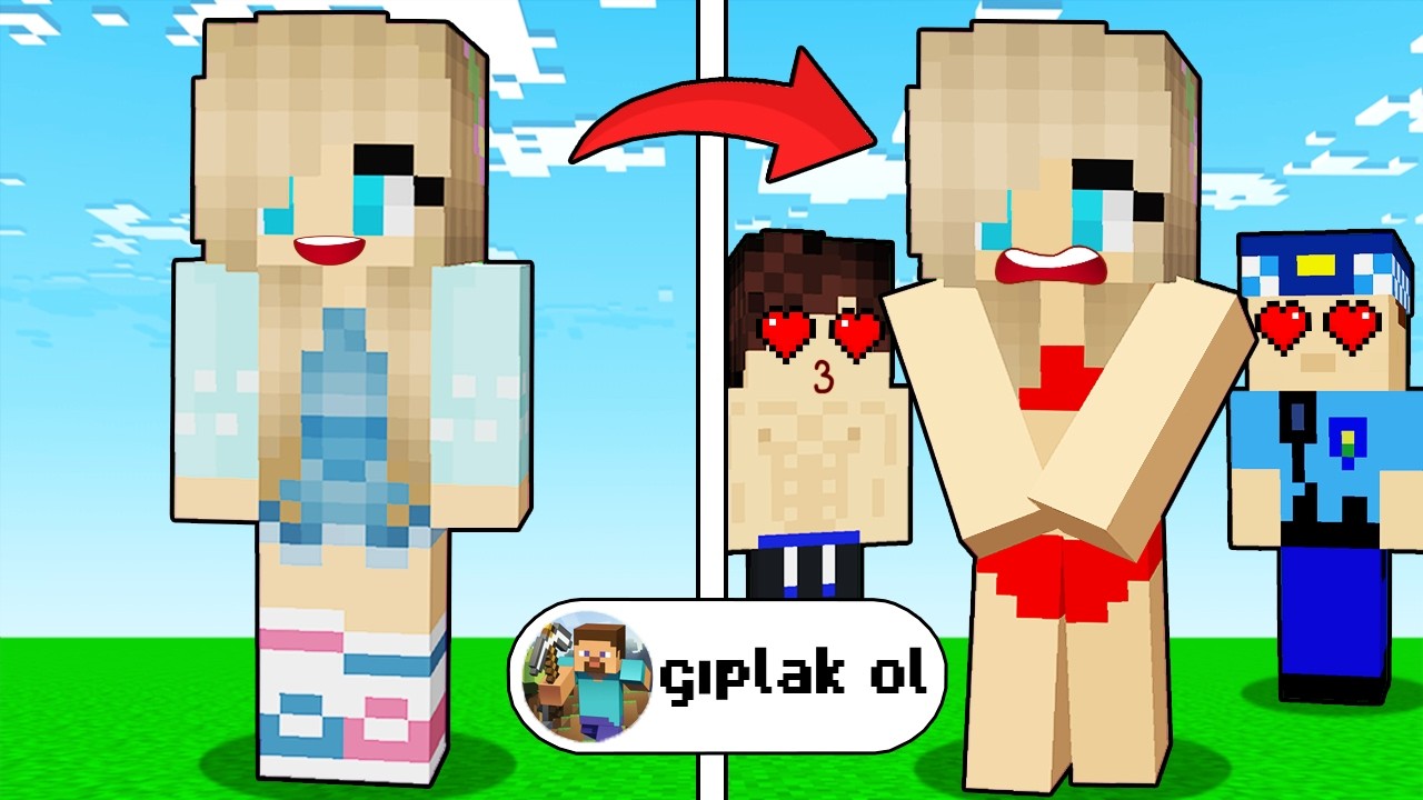 TAKİPÇİLERİM NE DERSE O 😱 Minecraft