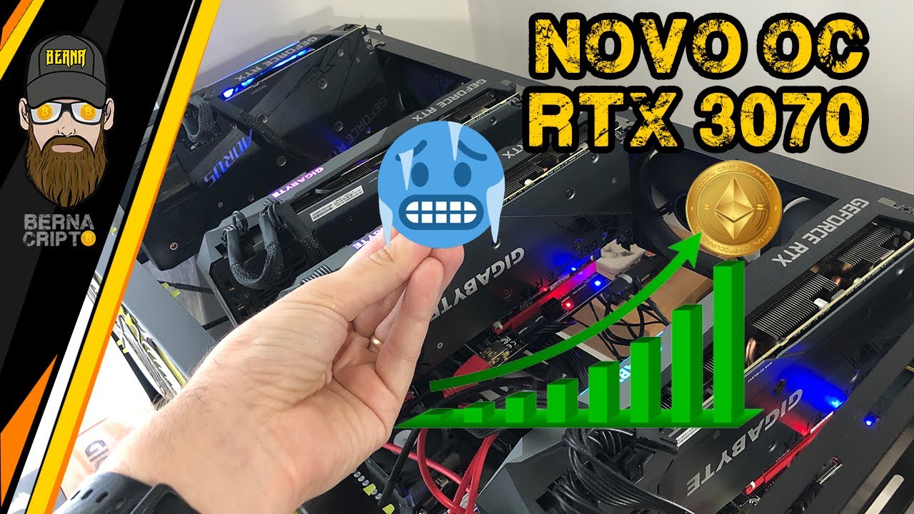 ABSOLUTE CORE CLOCK RTX 3070 HiveOS. RENDE MAIS, CONSOME MENOS - BERNA CRIPTO