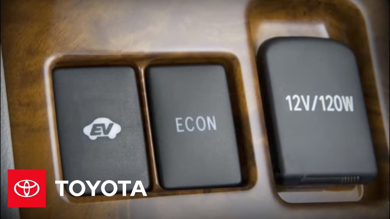 2011-2012 Highlander Hybrid How-To: EV Mode | Toyota