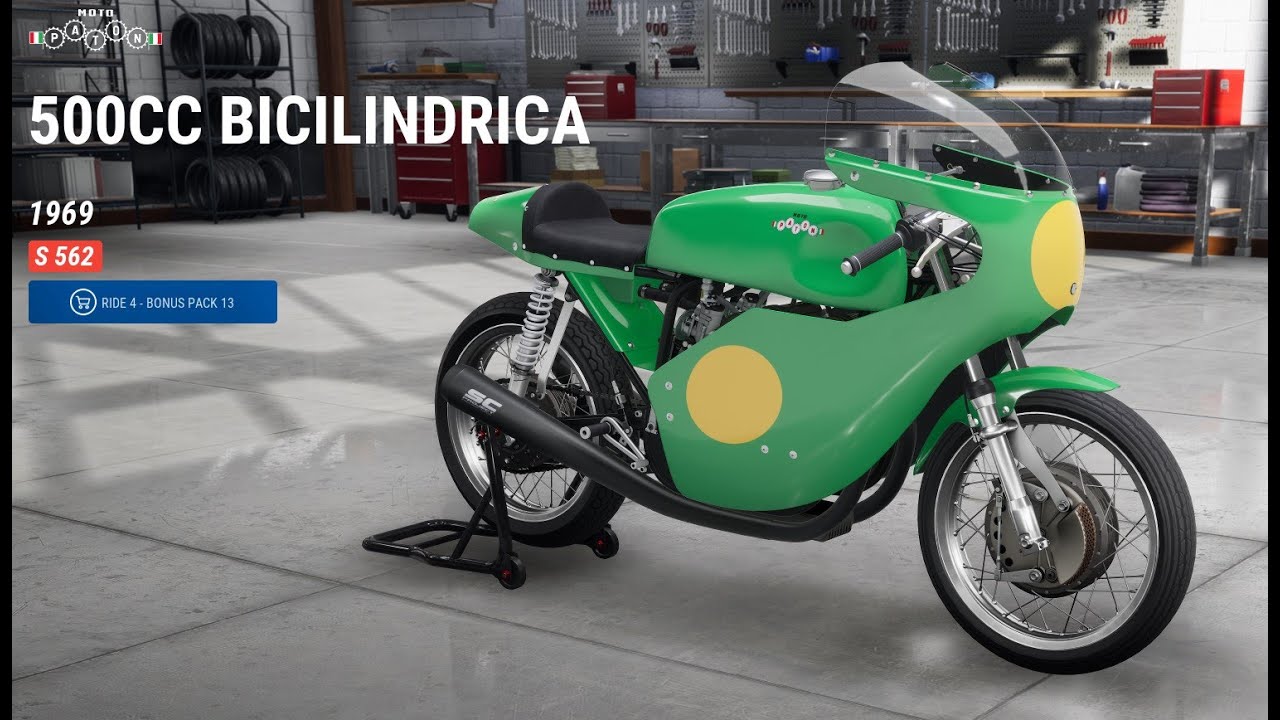[RIDE 4] - 1969 Paton 500cc Bicilindrica - Bonus pack 13