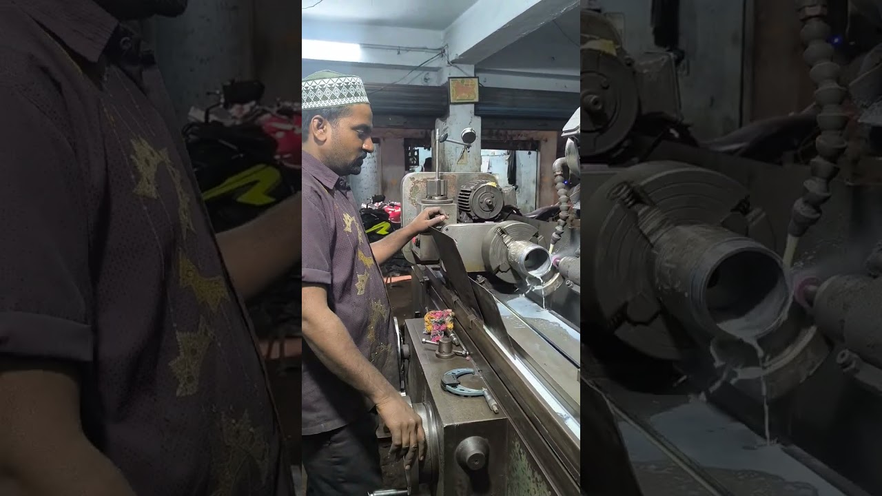 cylindrical grinding machine counterweight @mdghouse3183 @mechtech_stuff #tarzan