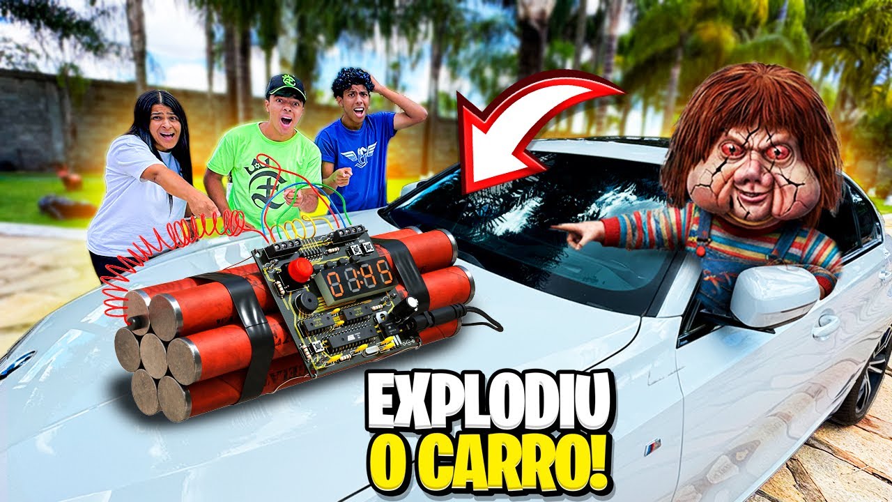 FOFUXO COLOCOU UMA BOMBA NO CARRO DO ESTEVÃO?! E AGORA OQUE VAMOS FAZER?