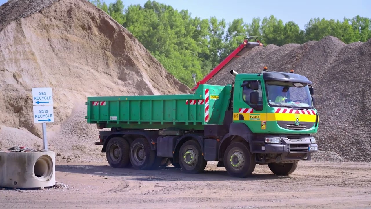 ANCYCLA : Plateforme de recyclage des déchets de chantier
