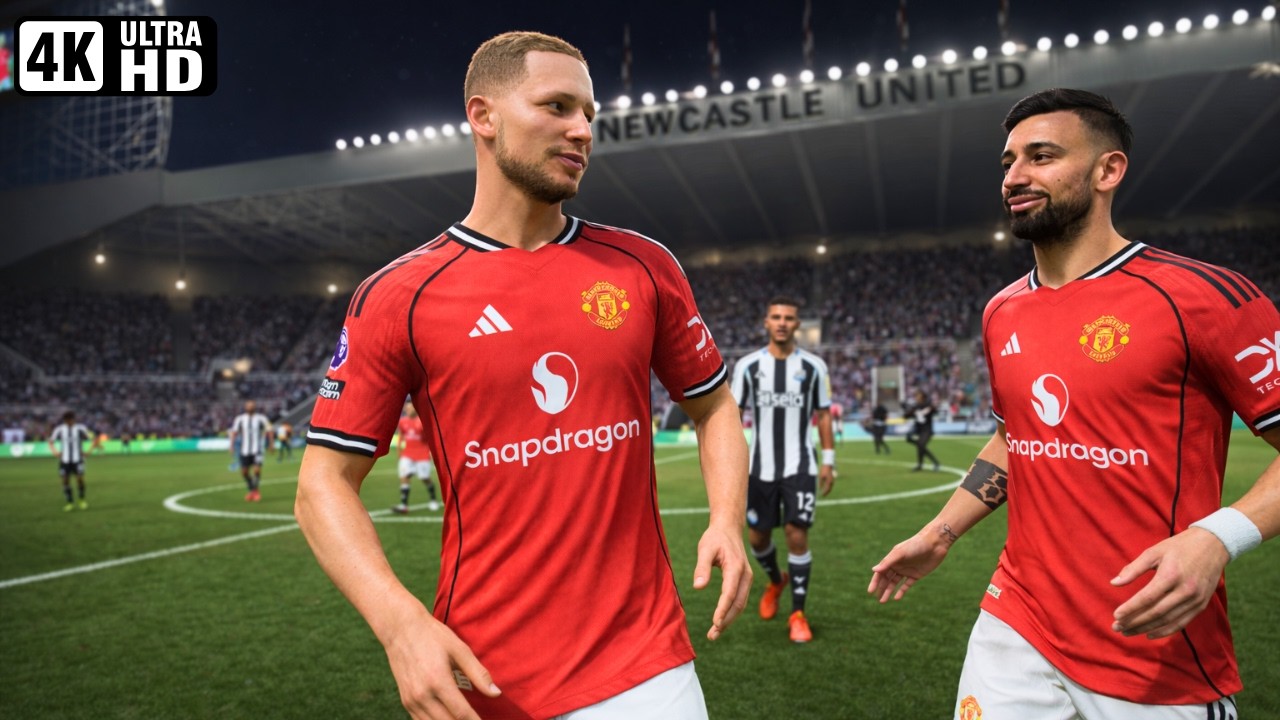 Newcastle vs Manchester United | EA Sports FC 26 | Player Career (PC Ultra 4K UHD)