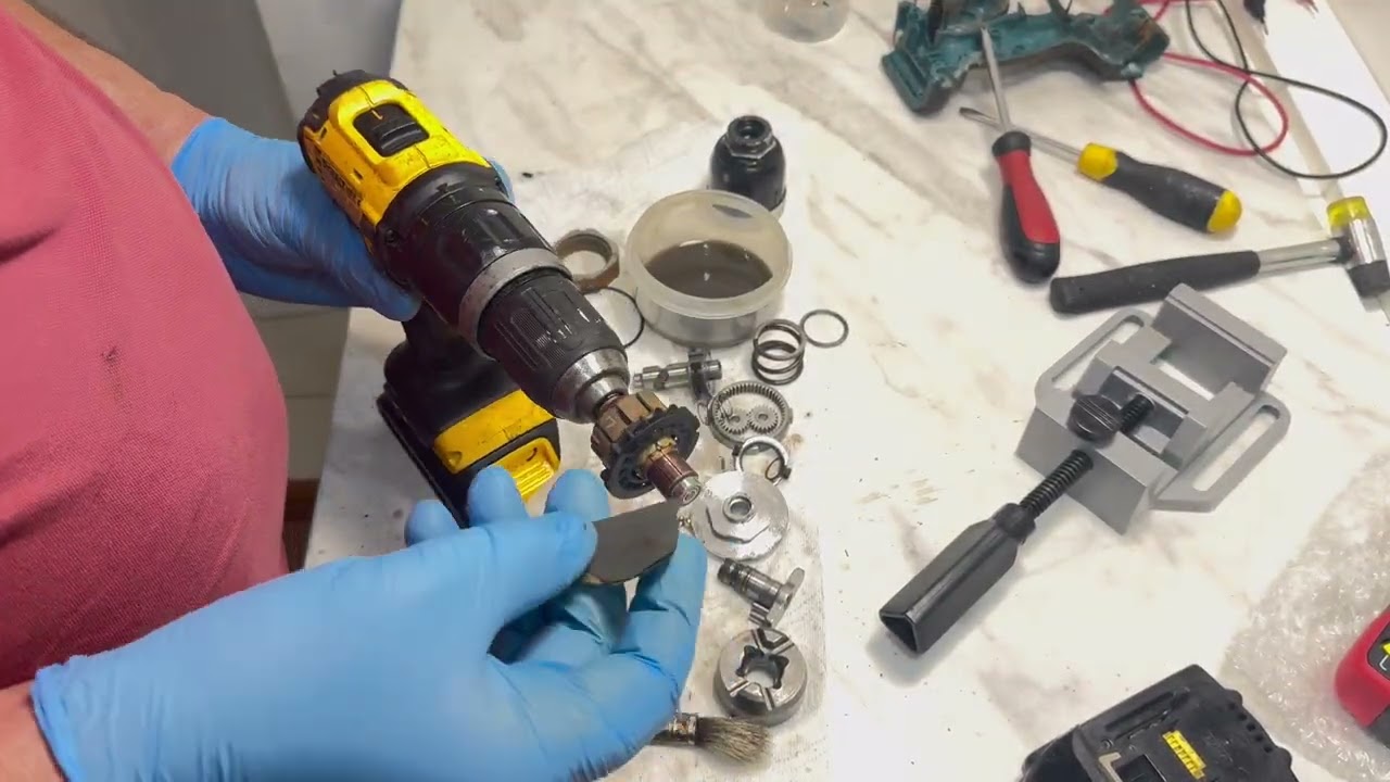 @Makita Impact Driver DTD146 restoration.#repair#fix#clean 