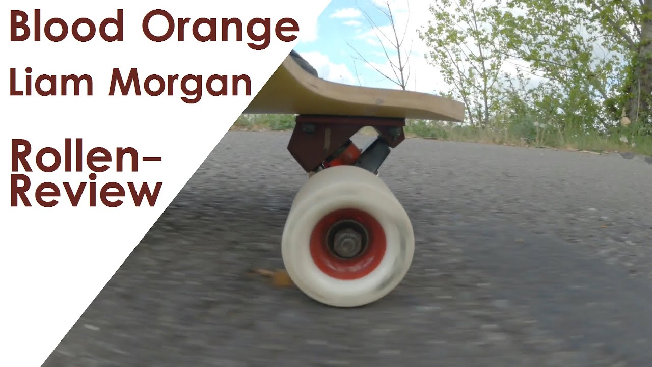 Longboard-Rolle: Blood Orange Liam Morgan 70mm 82a | Review | Longboarding Germany