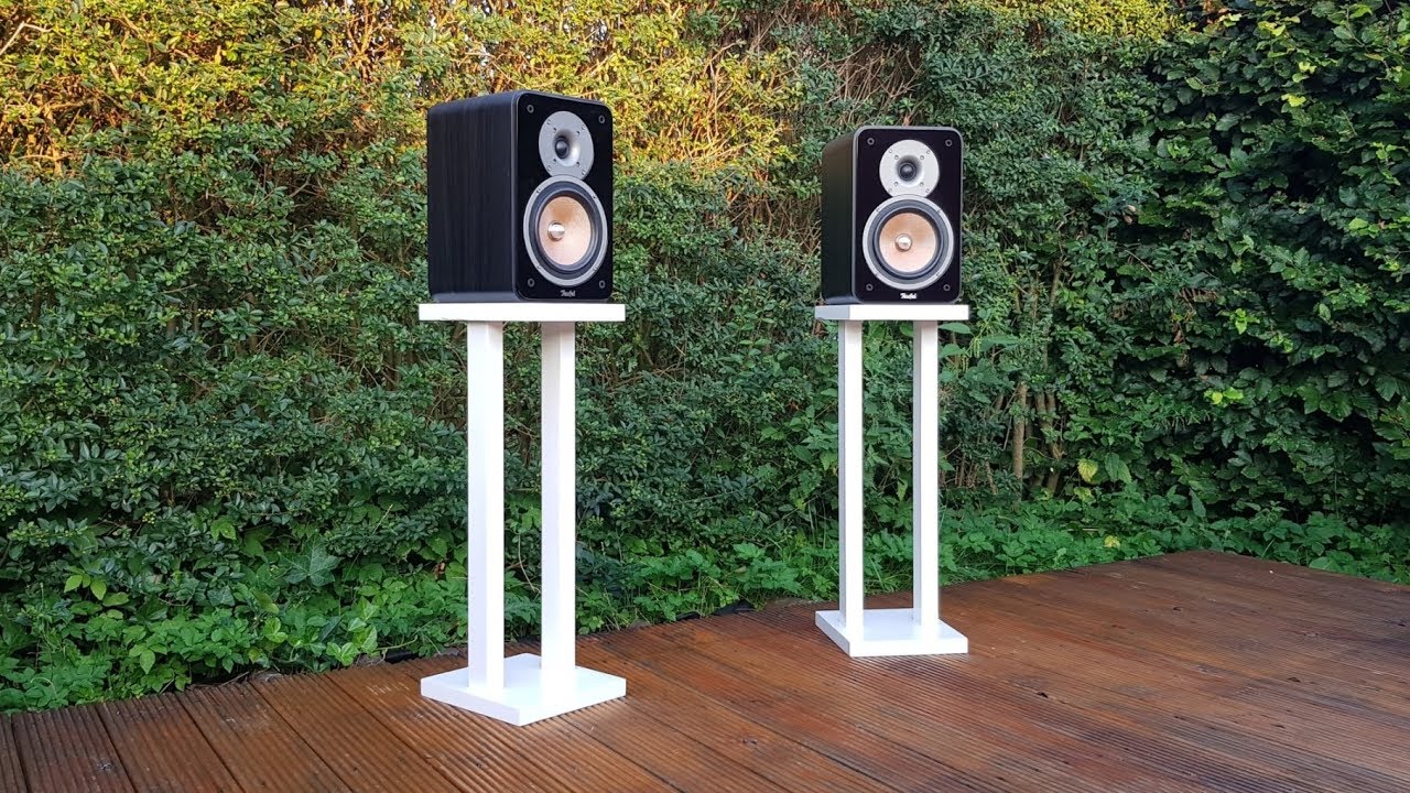DIY Speaker Stands - Lautsprecherständer selber bauen