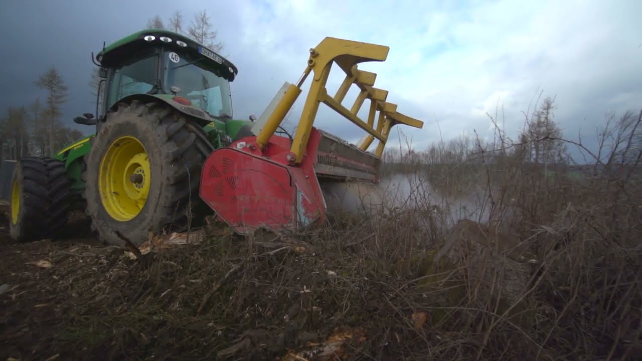John Deere 8295 R mit SEPPI M. MAXIFORST | 400 FPS | 4K | Best of Slow Motion