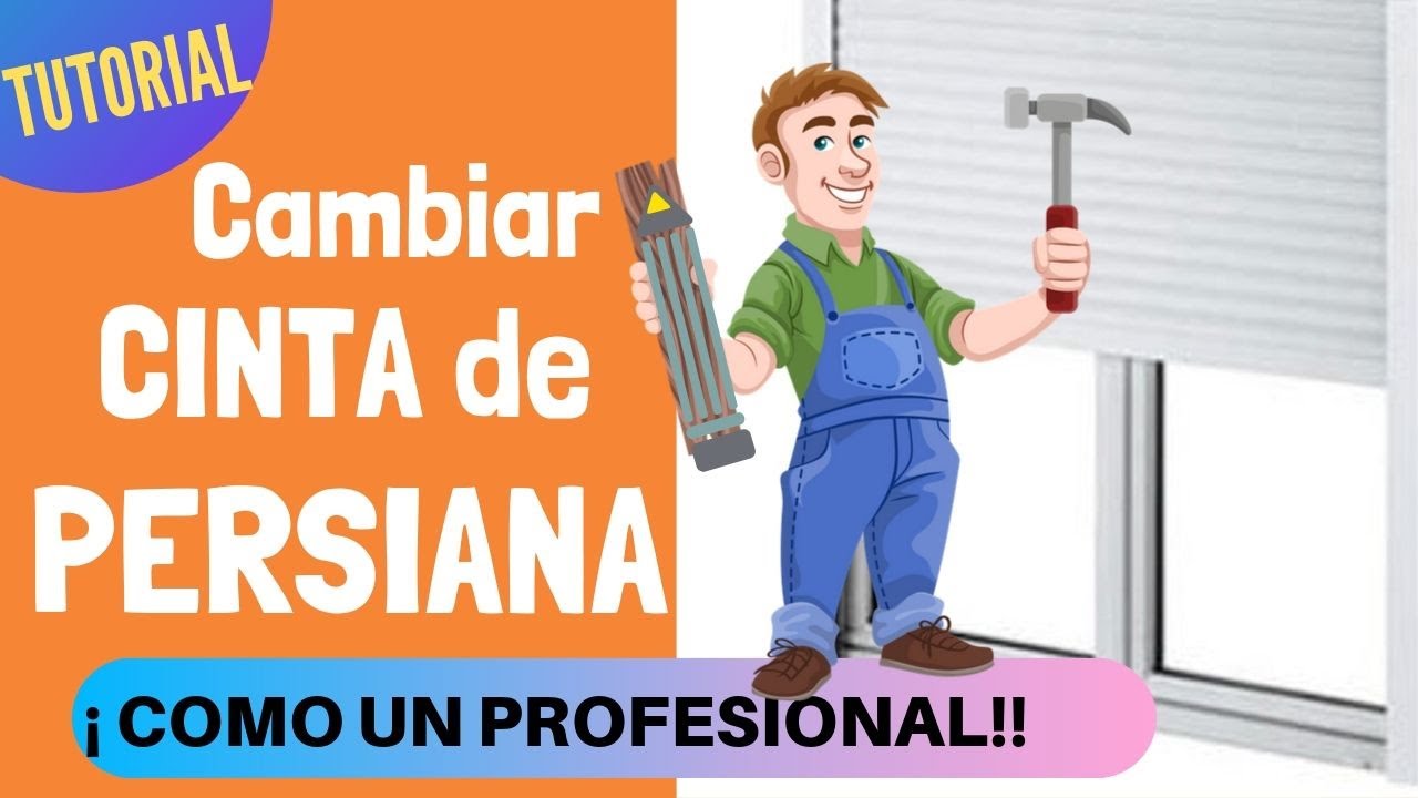 👉👉👉CAMBIAR CINTA de PERSIANA. QUITAR TAPA PERSIANA como un PROFESIONAL!!!😎