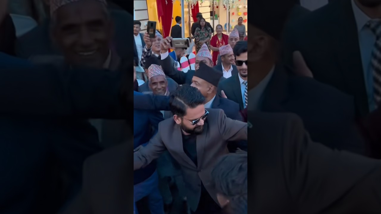 Pm Balen shah dancing in weeding ceremony old one