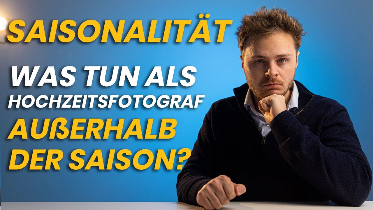Als Hochzeitsfotograf au&szlig;erhalb der Saison - Was tun?
