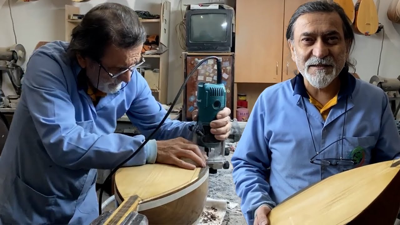ÇÖKMÜŞ KAPAK DEĞİŞTİRME! ( Oyma Dut Bağlamanın Ön Yüzünü Yeniledik! )