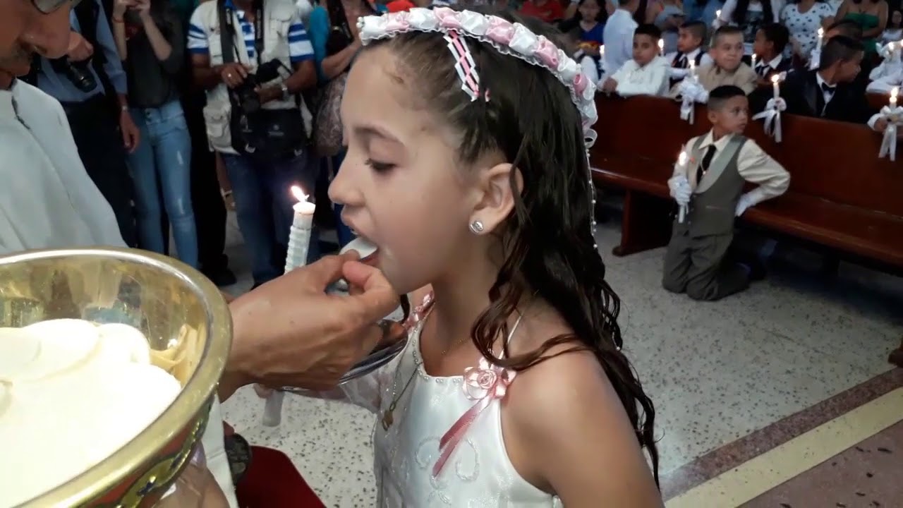 EUCARISTÍA INMACULADA CONCEPCIÓN-Primeras Comuniones(2018)PARROQUIA LOURDES TÁCHIRA VENEZUELA 3