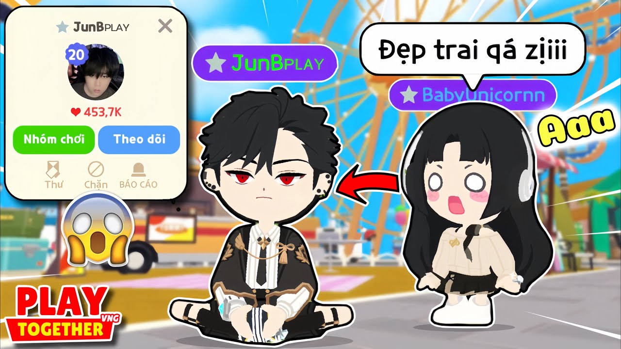Play Together | Mình Đã Đổi Avatar Mới Mặc Đồ Đẹp Trai Khiến Uni Phải Mê