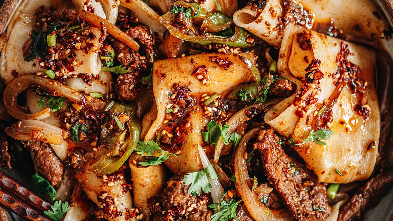 Cumin Lamb Noodles (Recipe)