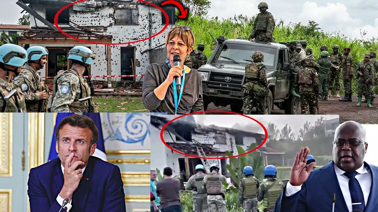 Burya Igitero cya Goma cyagombaga kwica Kabila na corneille.n,Macron yanze gutunga agatoki FARDC