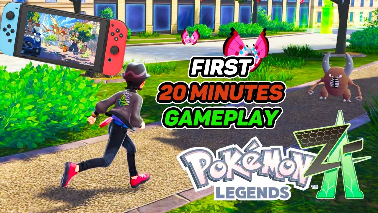 Pokémon Legends Z-A - First Look at the New City & Mechanics