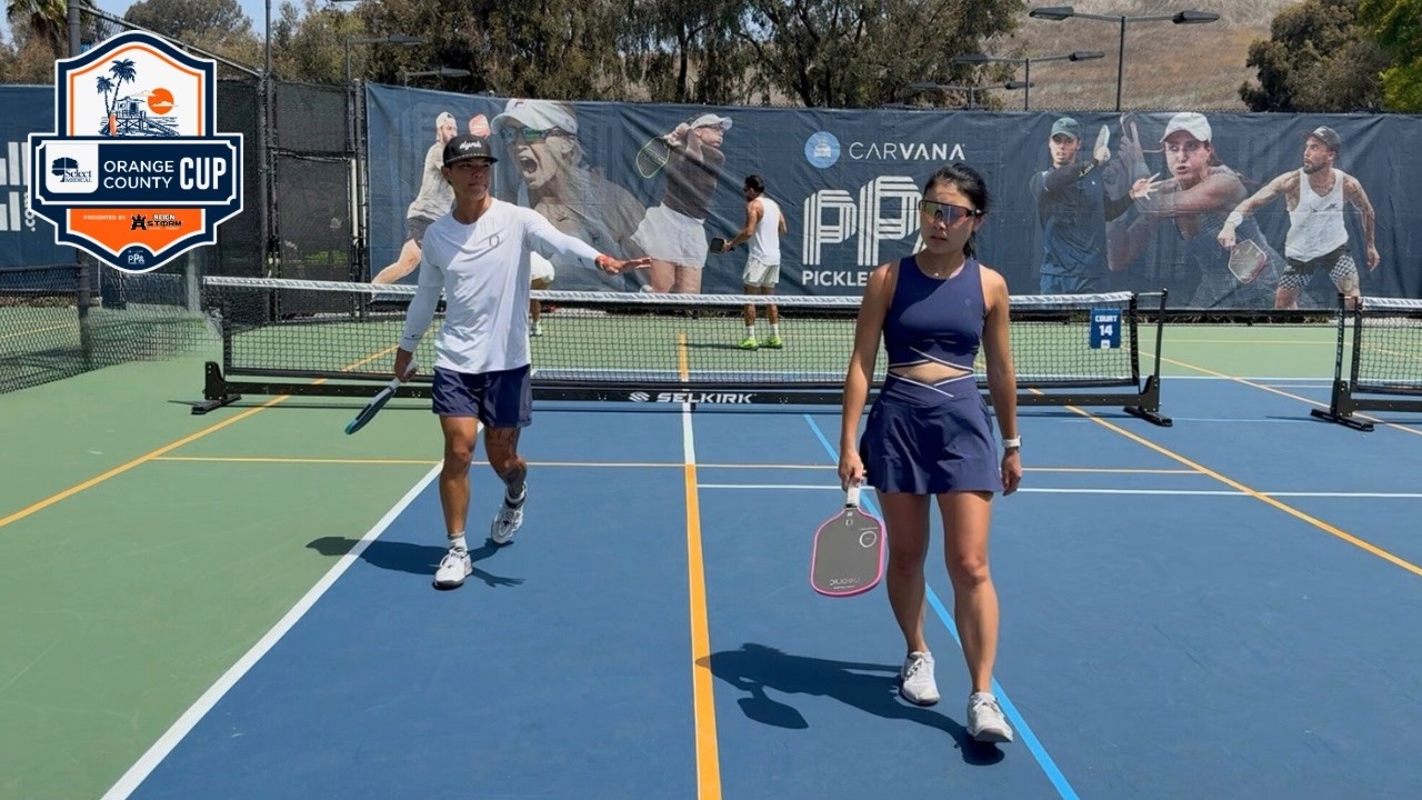 4.5 | I TRUSTED HIM & GOT BAGGED 😂 | Carson & Diana vs Sara & Parham | PPA Orange County | R3 Game 1