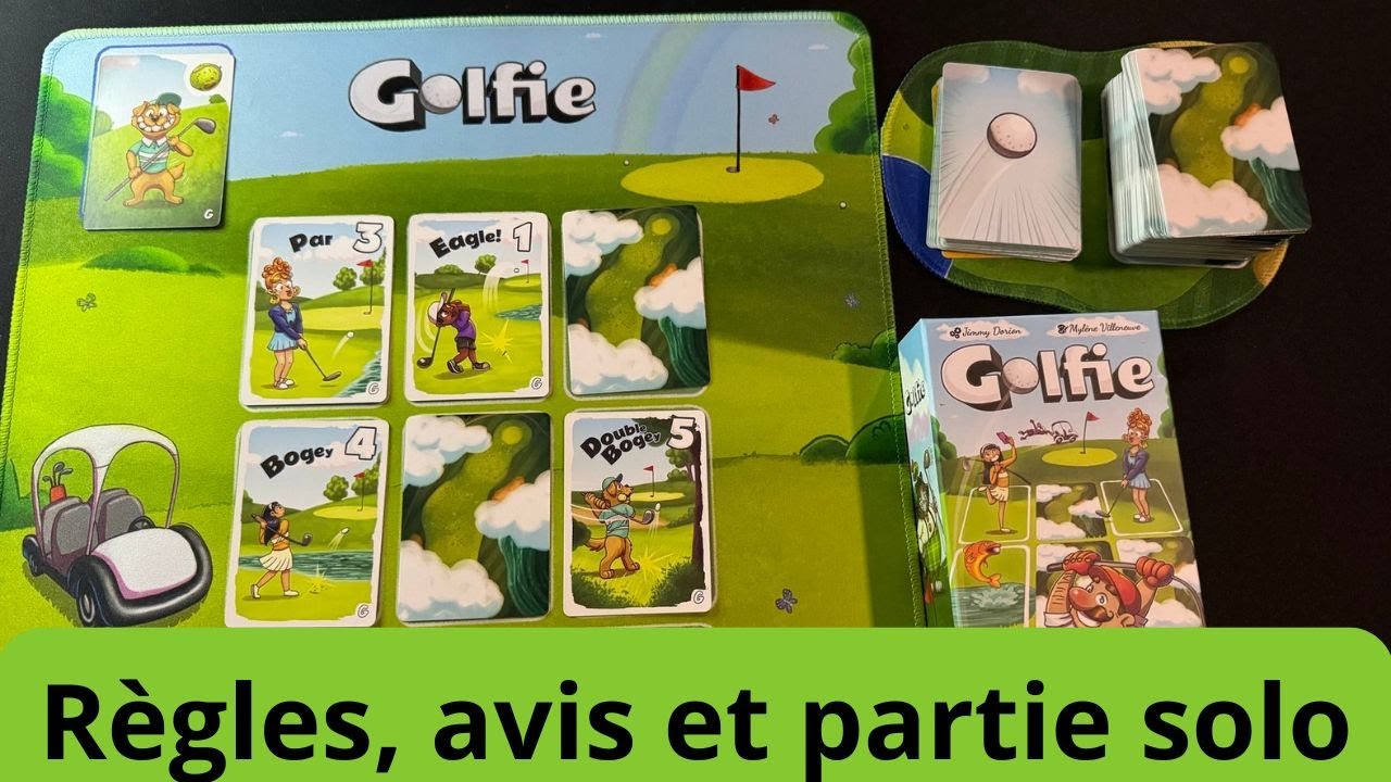 Golfie - Règles, avis et partie solo