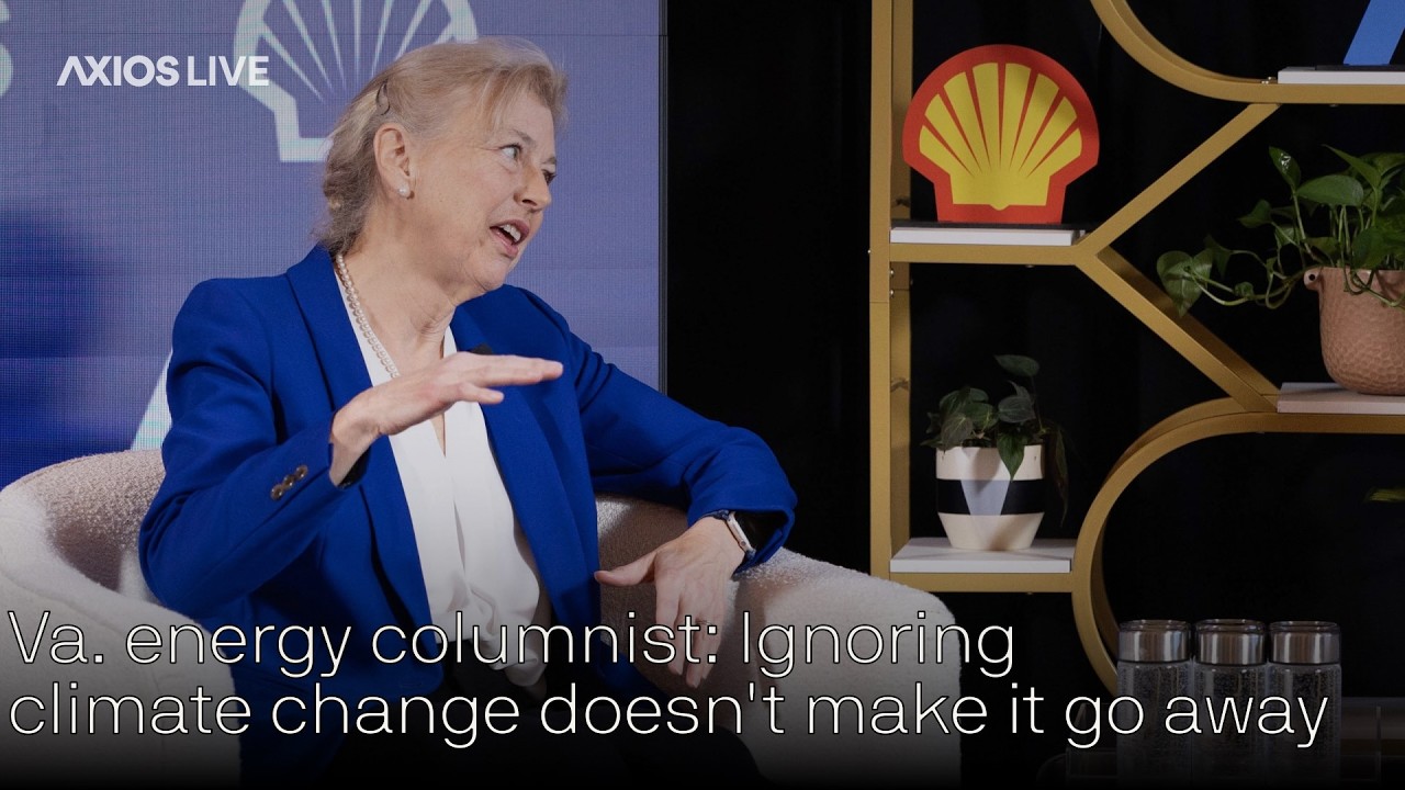 Sierra Club Virginia Chapter’s Ivy Main in conversation with Axios’ Chuck McCutcheon