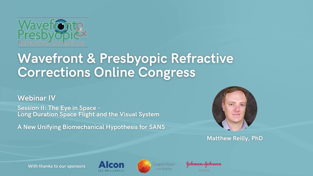 Wavefront Congress Webinar IV  Matthew Reilly