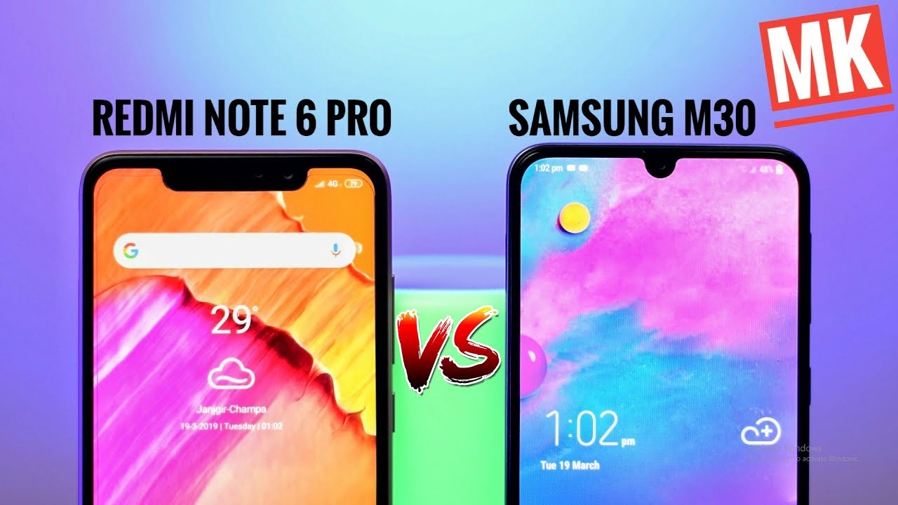Samsung galaxy M30 vs Redmi note 6 pro | Speed test / Camera test / Camparition