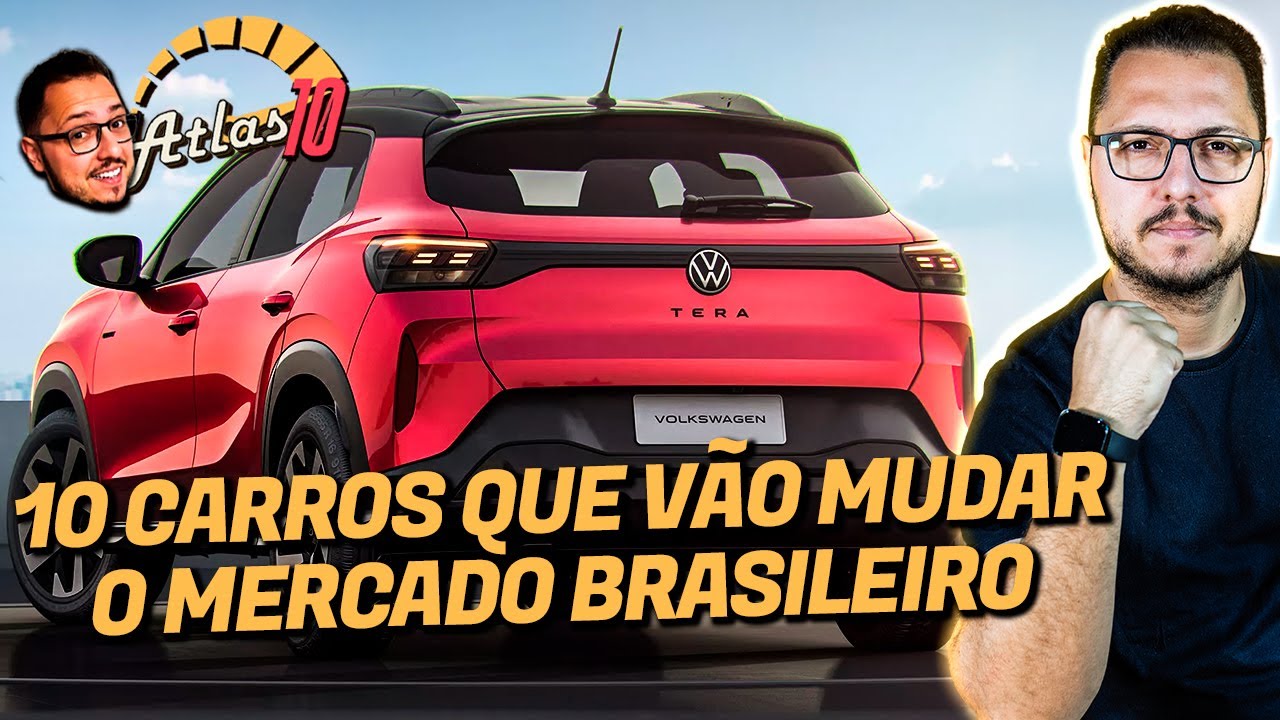 A REVOLU&Ccedil;&Atilde;O CHEGOU! 10 CARROS QUE V&Atilde;O MUDAR O MERCADO BRASILEIRO PARA SEMPRE!