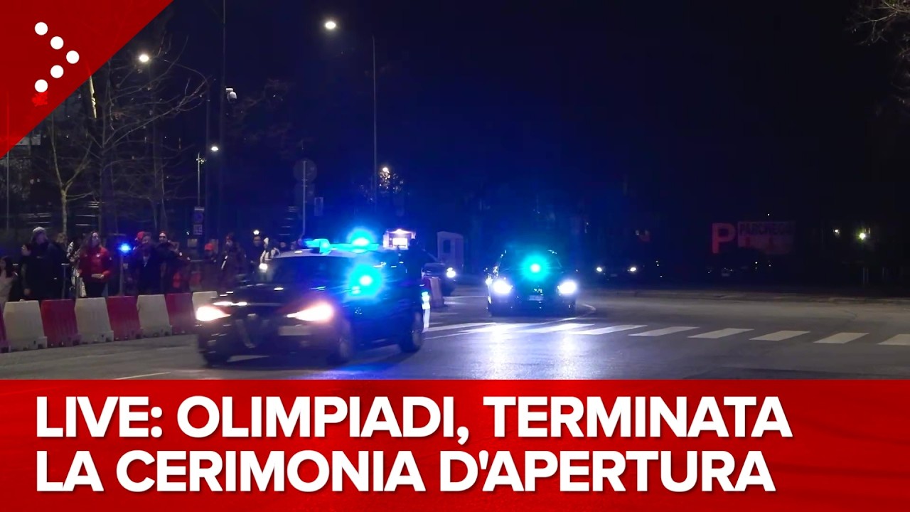 LIVE Olimpiadi, il deflusso da San Siro al termine della cerimonia d'apertura: diretta video