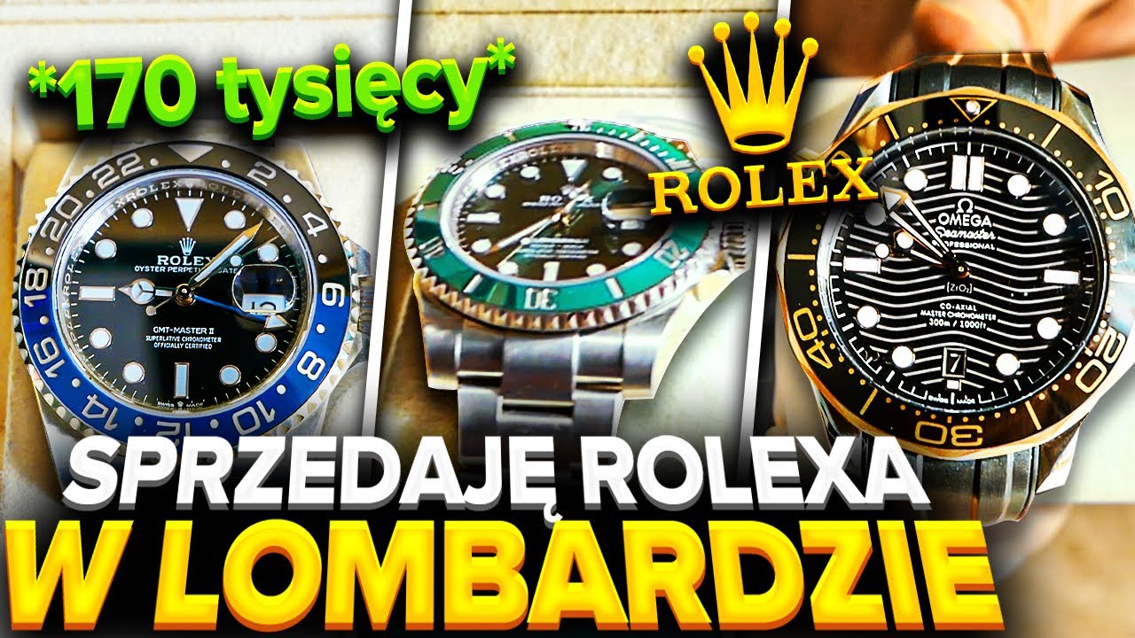 ZEGARKI ZA 170TYSIĘCY ZŁOTYCH VS LOMBARD - Vlog #1