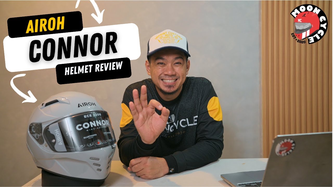 Italian Helmet pero presyong sulit?! Airoh CONNOR | Helmet Review