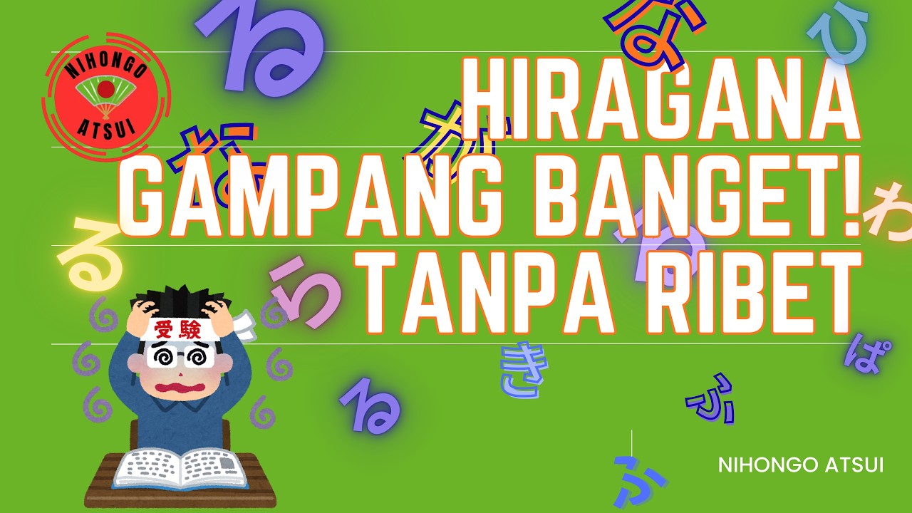 Hiragana Pertama Kamu I Gampang Banget ! 🇯🇵
