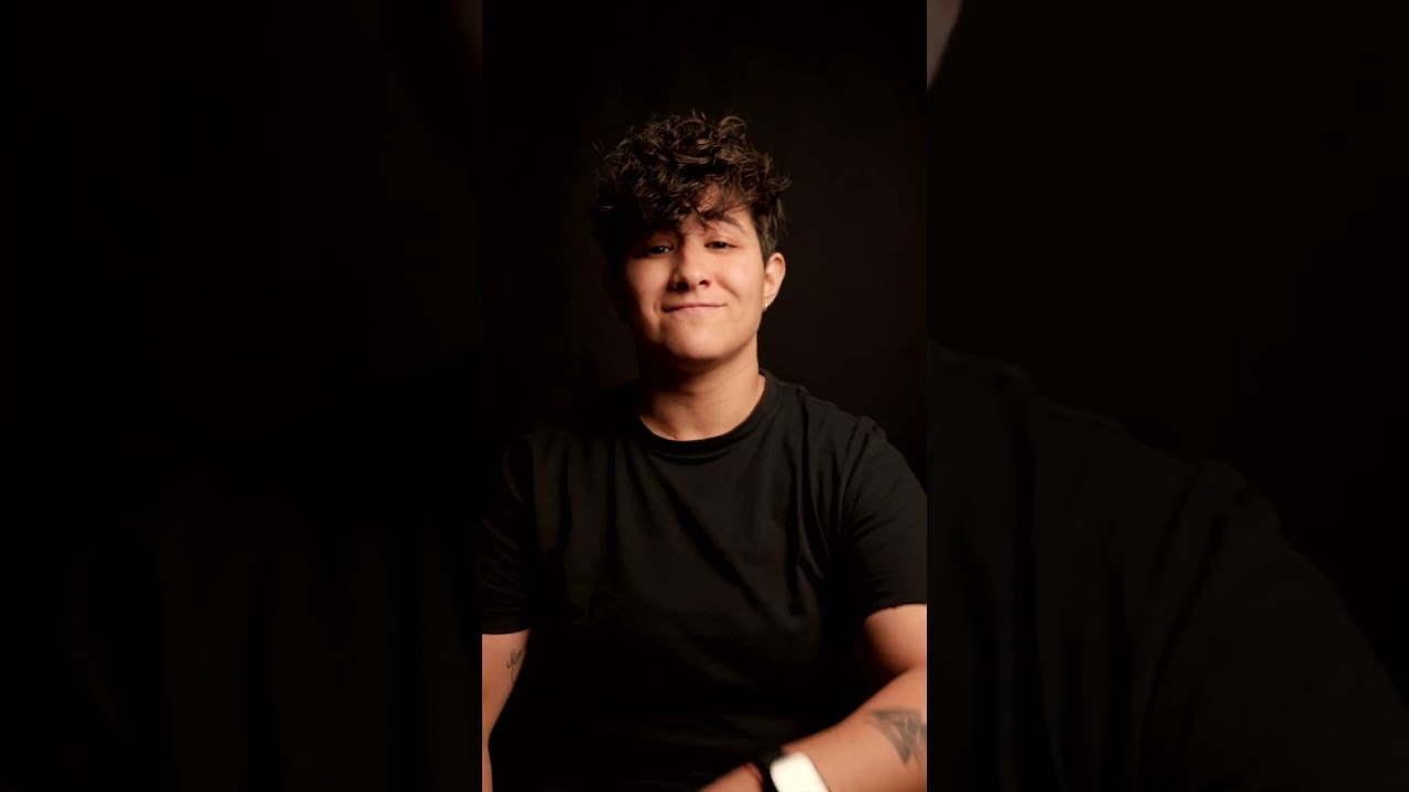 Easy video setup with 1 light!