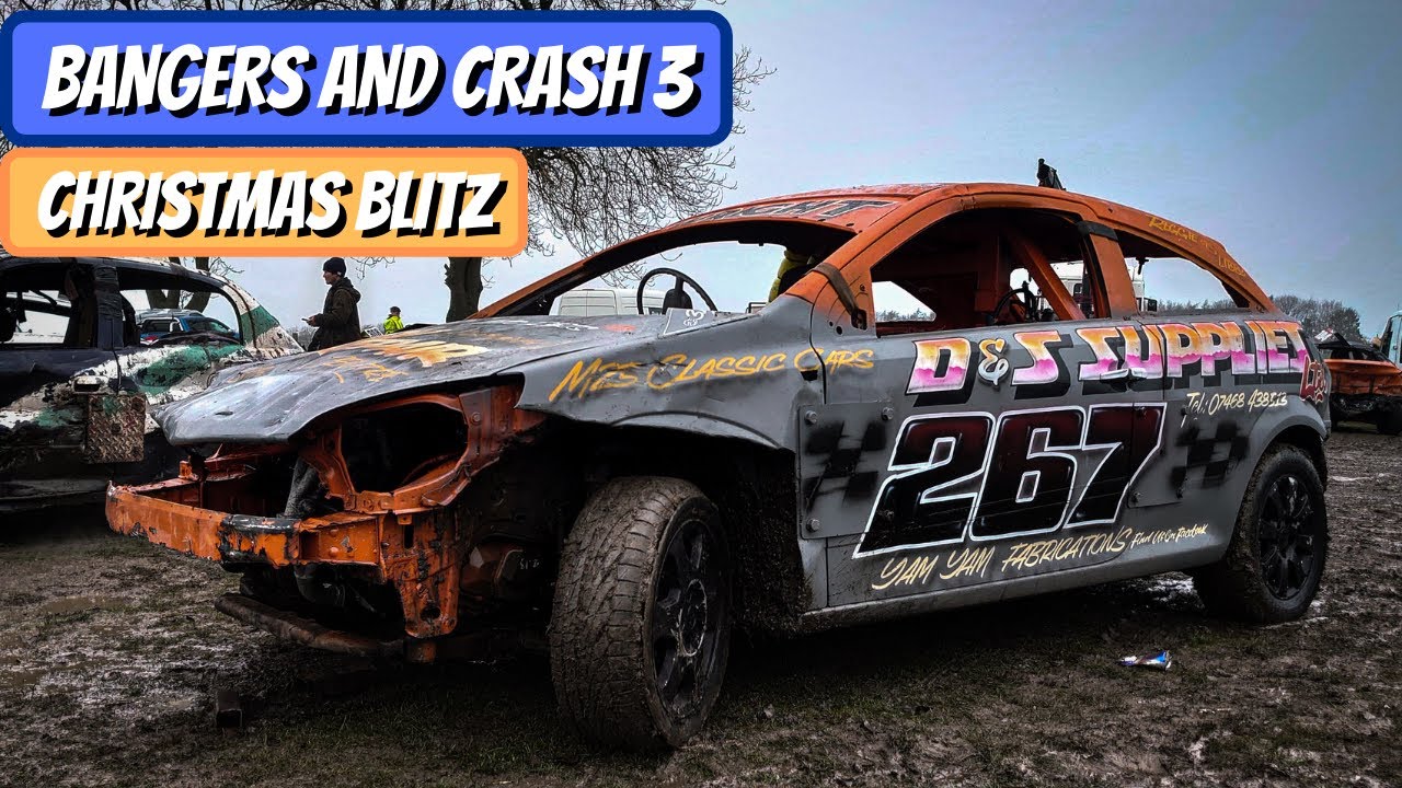 Bangers and Crash 3 | The Christmas Blitz 2021 | Barford Raceway