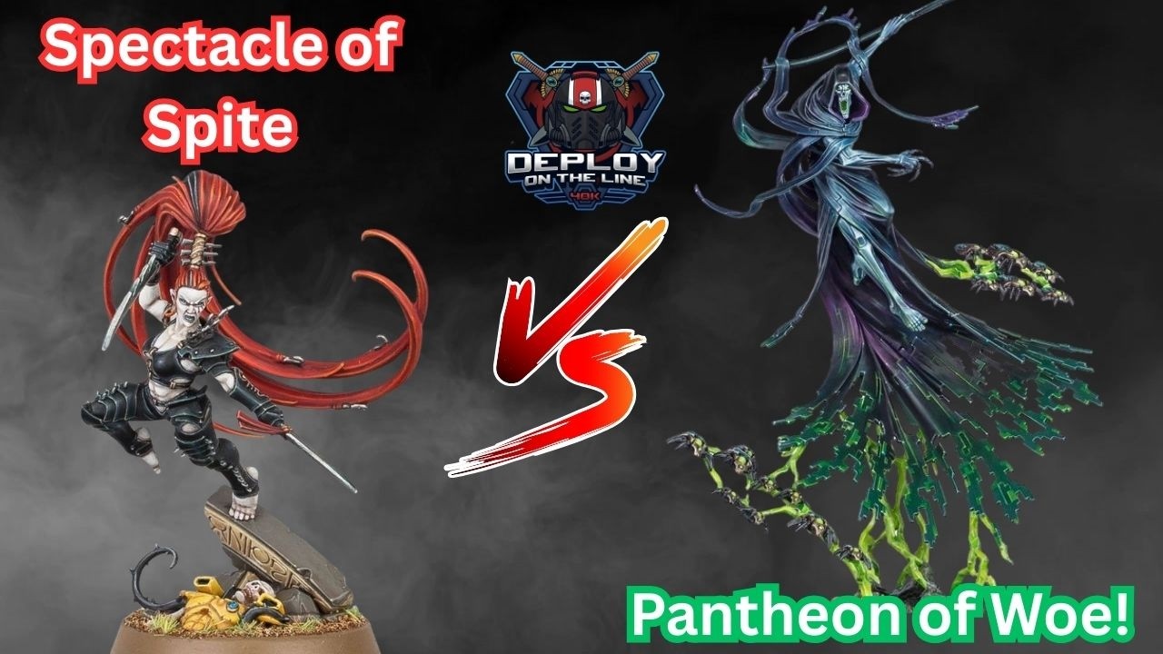 Drukhari Vs Necrons | Spectacle Of Spite Vs Pantheon Of Woe | #warhammer40k  Battle Report