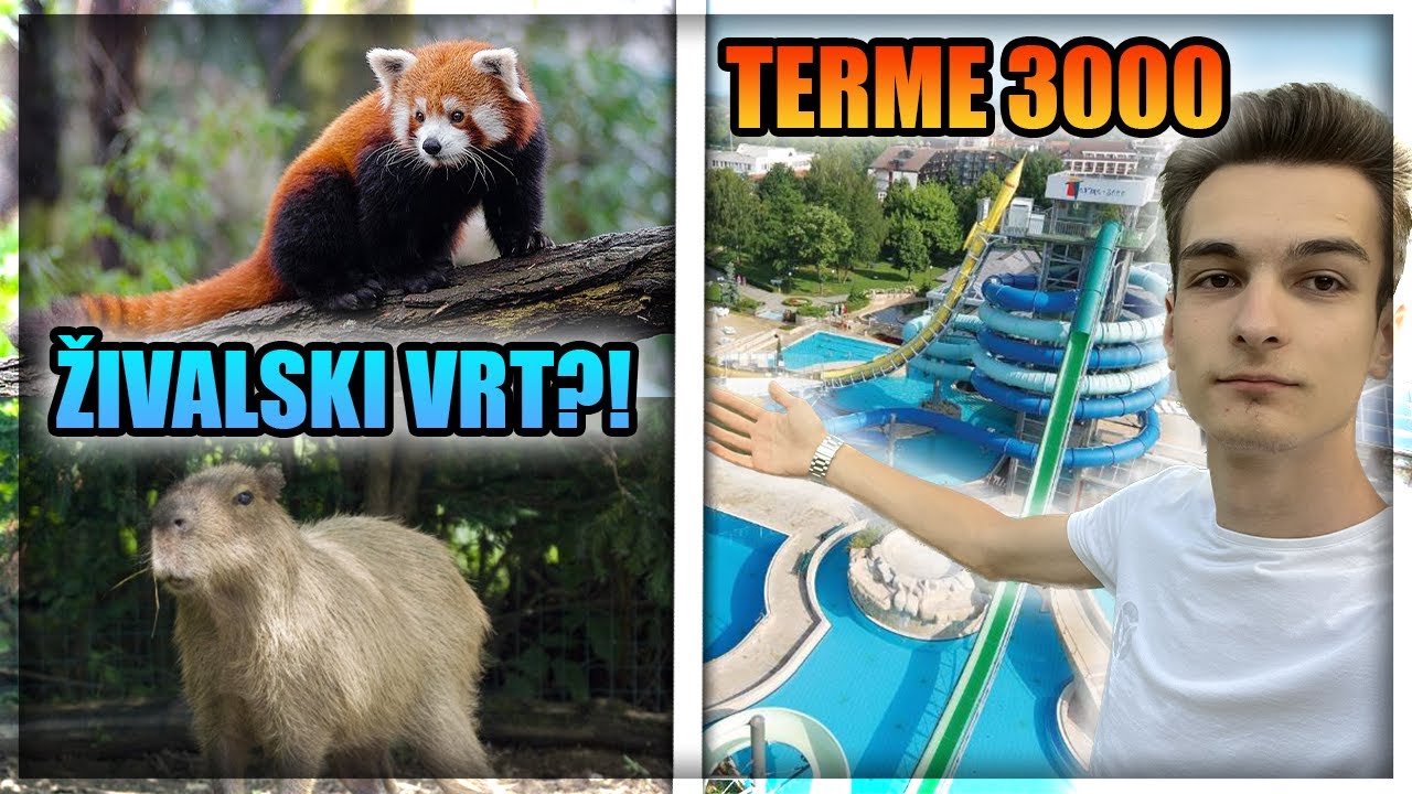 TERME 3000, ŽIVALSKI VRT IN NEVIHTE? Vlog