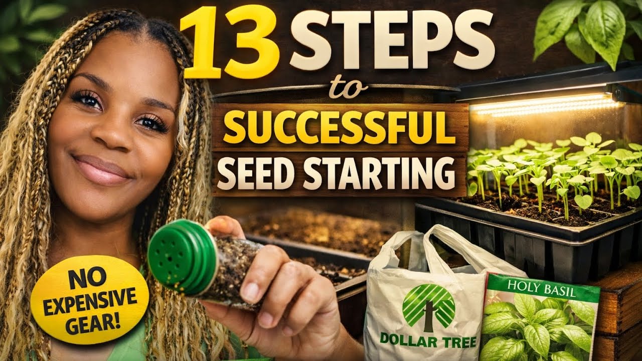 13 Steps to Successful Seed Starting for Beginners
