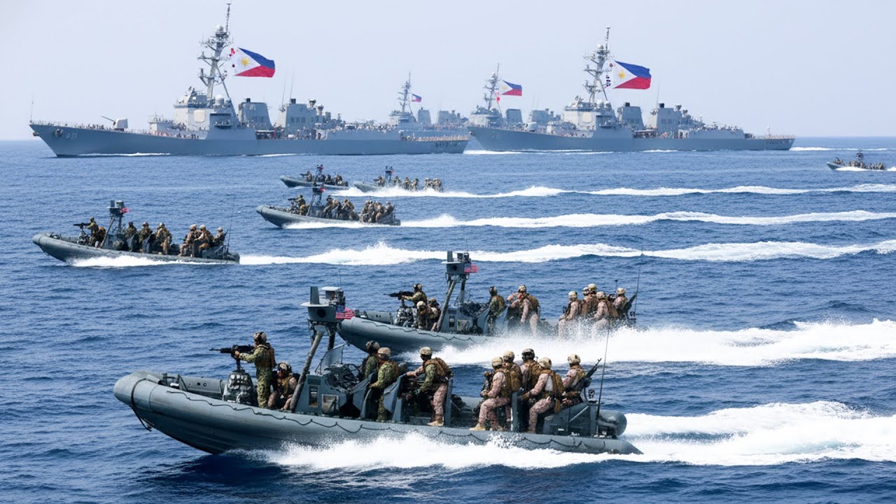 Philippines Shocked! 20,000 Elite US Troops Mysteriously Arrive in Subic Bay!