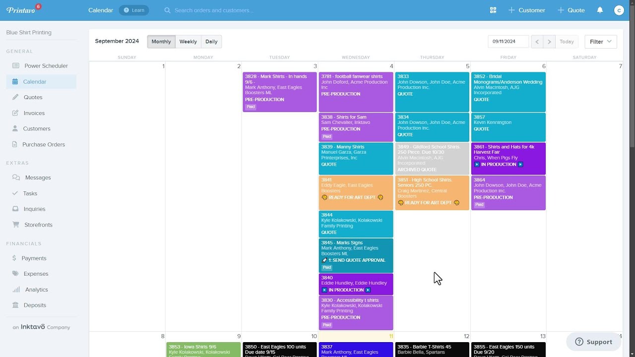 Printavo in Action: Streamline Your Shop with These Powerful Tools
