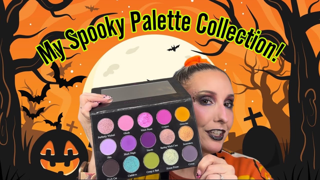 My Spooky Palette Collection! 🎃🕸️🕷️