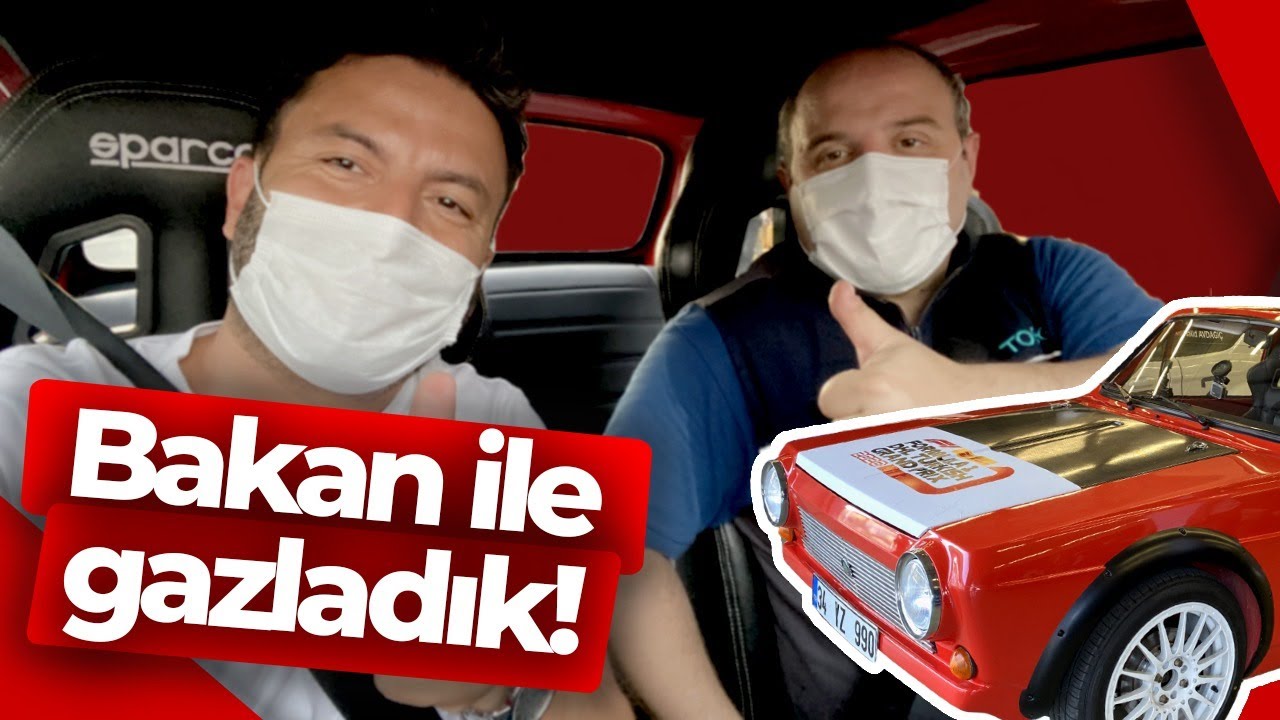 TEKNOLOJİ BAKANI İLE F1 PİSTİNDE ANADOL KULLANIP, GAZLADIK!